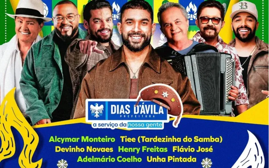 FORRÓ D'ÁVILA 2026 VEM RETADO