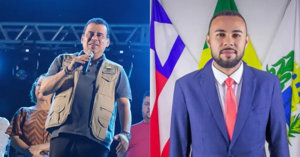 PREFEITO E VEREADOR BRIGAM DENTRO DE ESTABELECIMENTO COMERCIAL